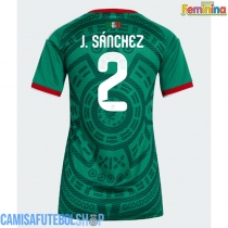 Camisa de time de futebol México Jorge Sanchez #2 Replicas 1º Equipamento Feminina Mundo 2026 Manga Curta